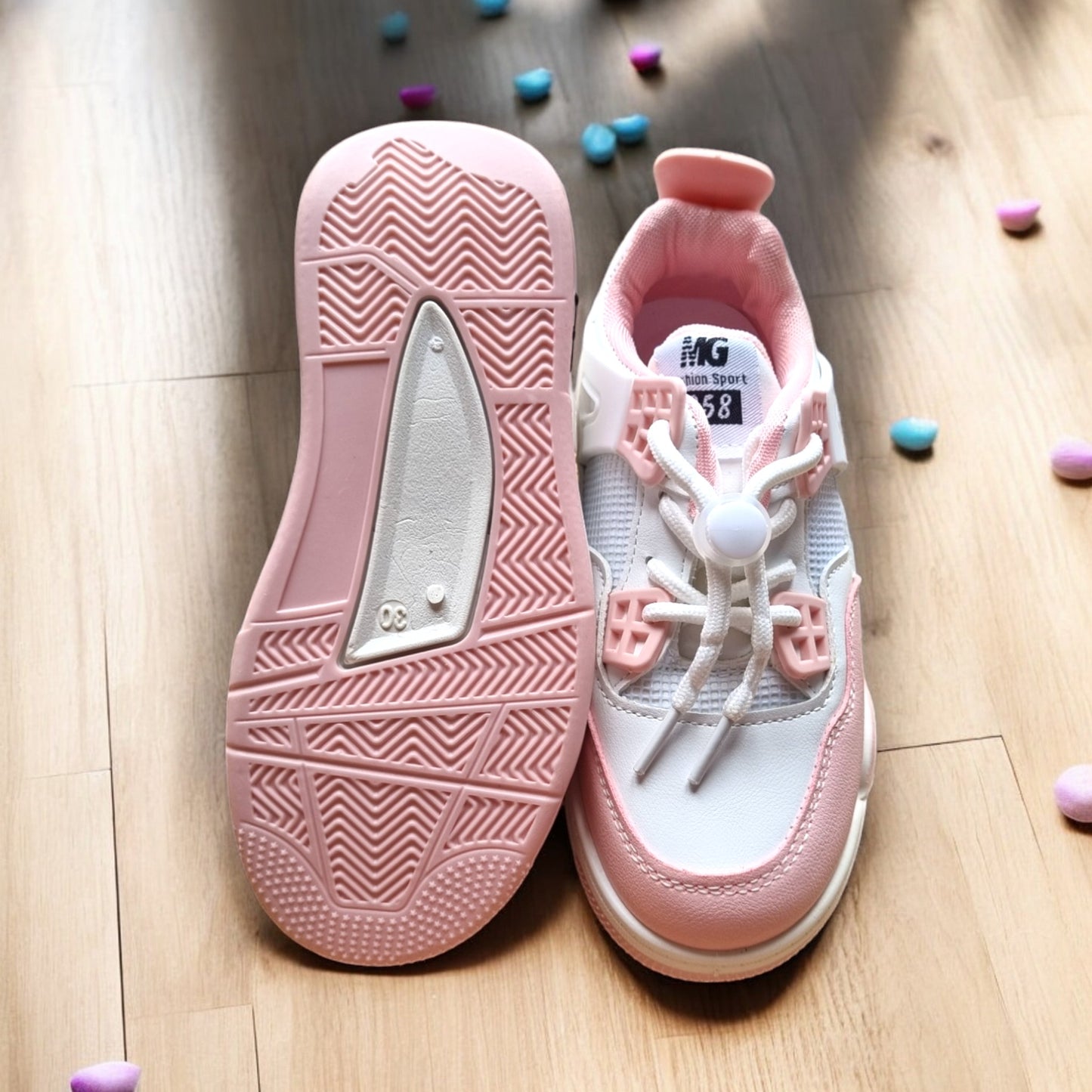 Fashionable Children's Athletic Shoes - Pink